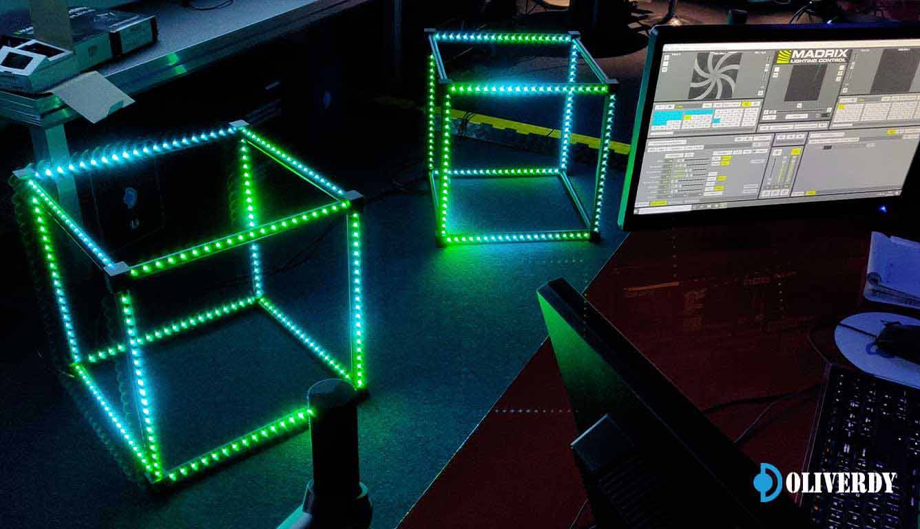 Madrix formation pixel mapping