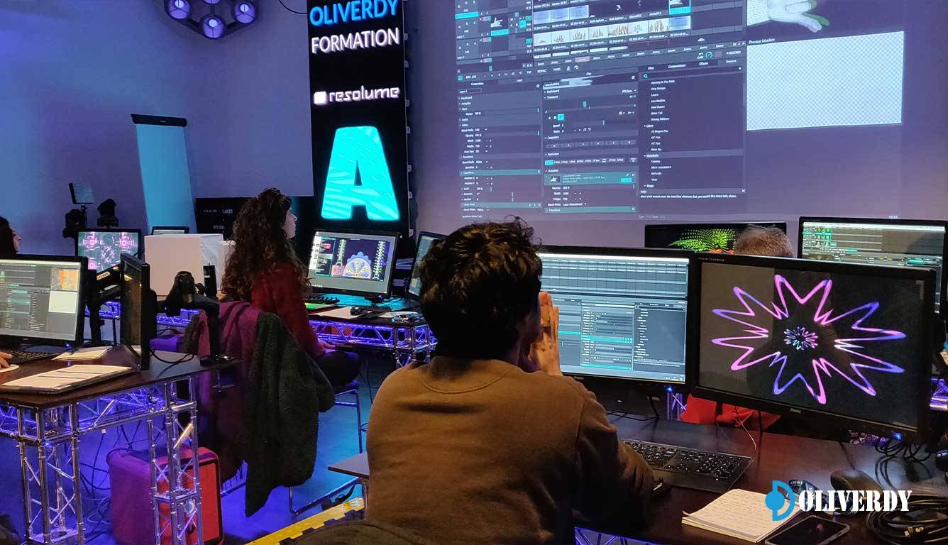 L'interface utilisateur Resolume