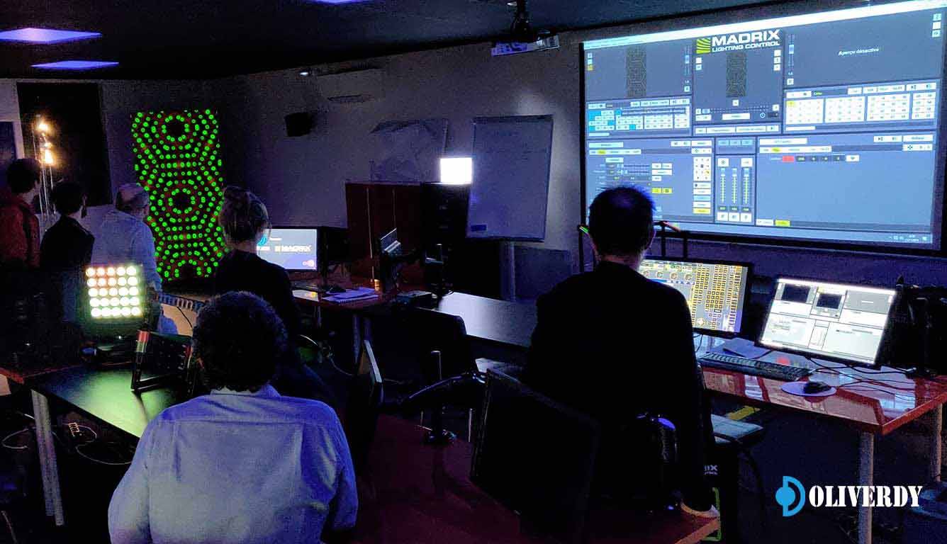 Madrix formation pixel mapping