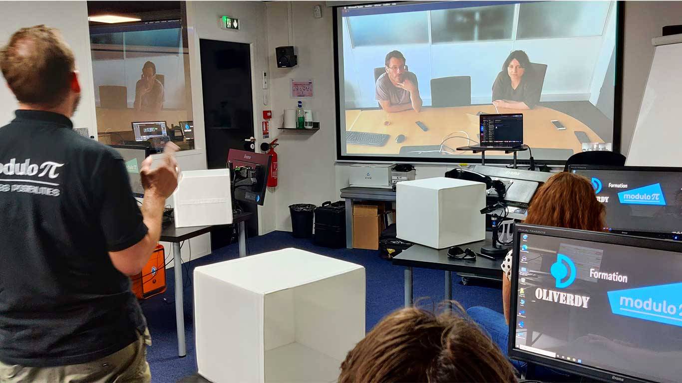 Visio avec Modulo Pi chez Oliverdy