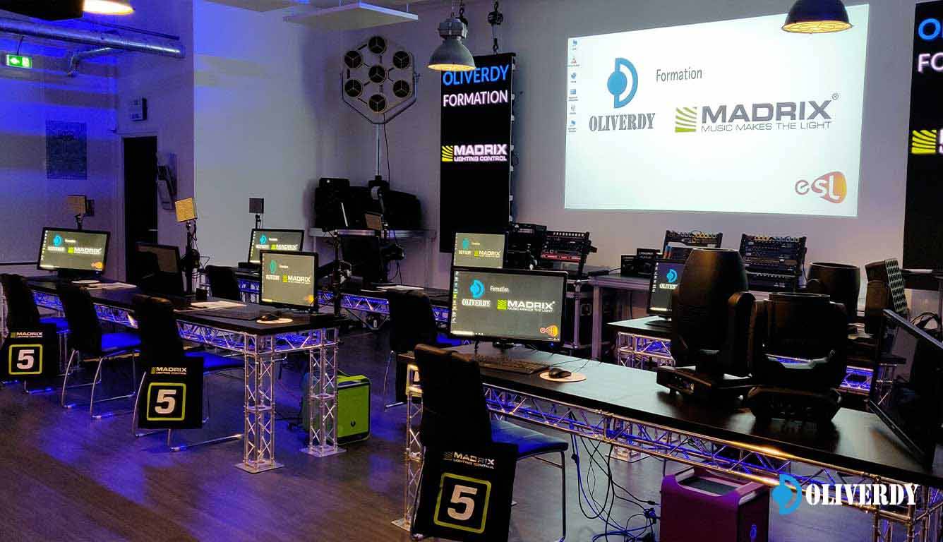 Madrix formation pixel mapping