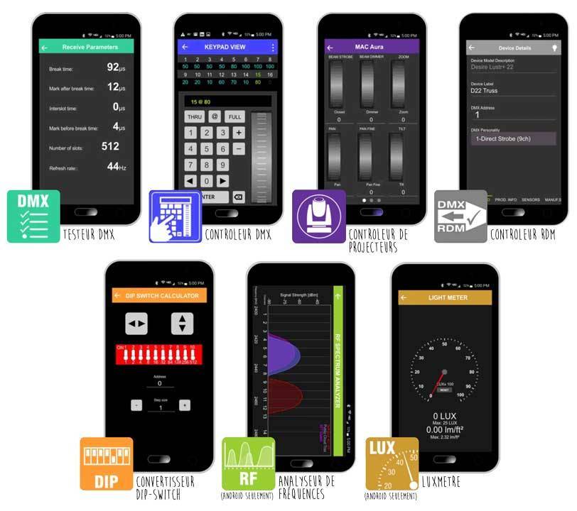 APP Android/iOS via Bluetooth