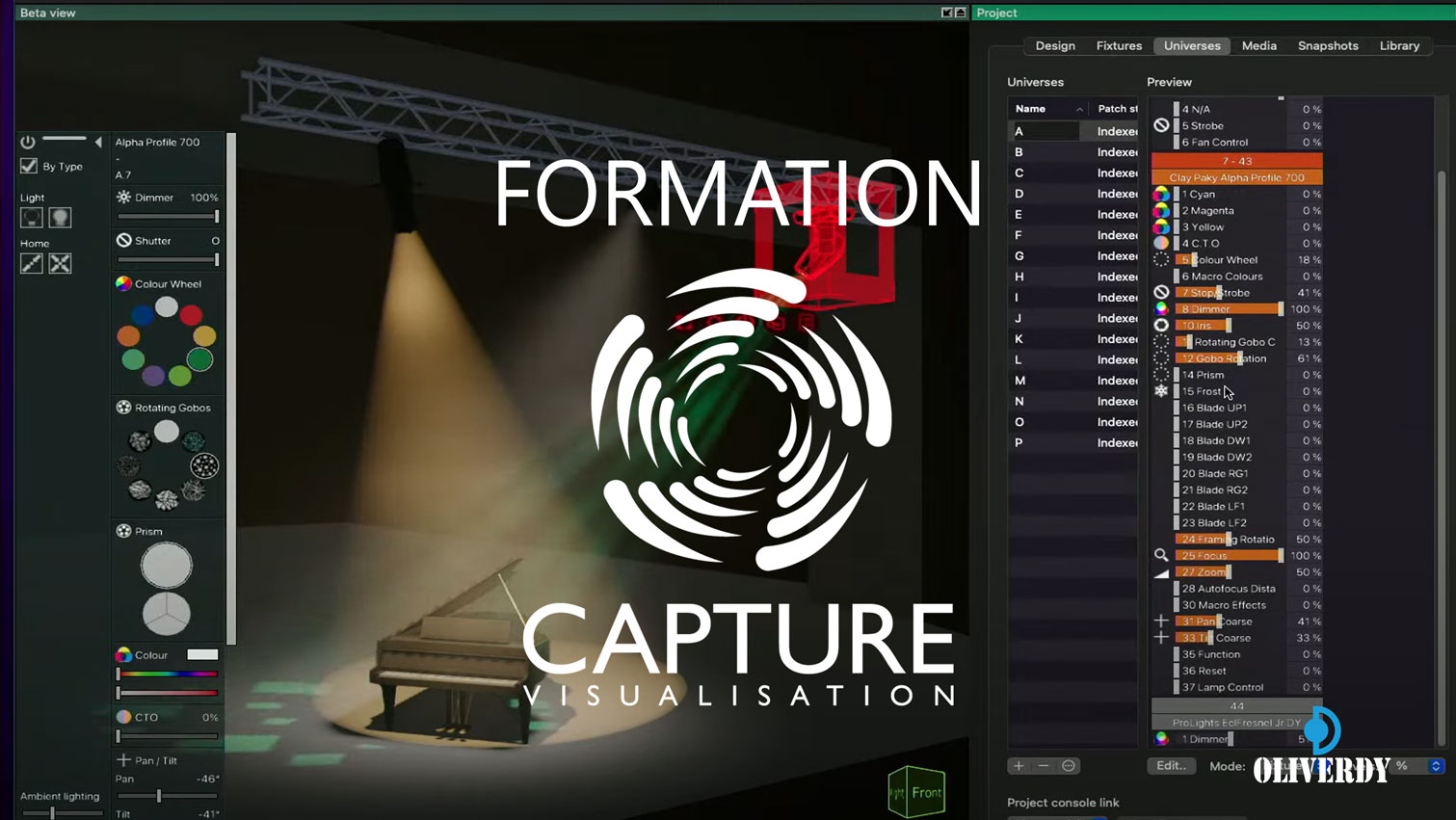 Capture Visualisation Formation Capture visualisation logiciel design light