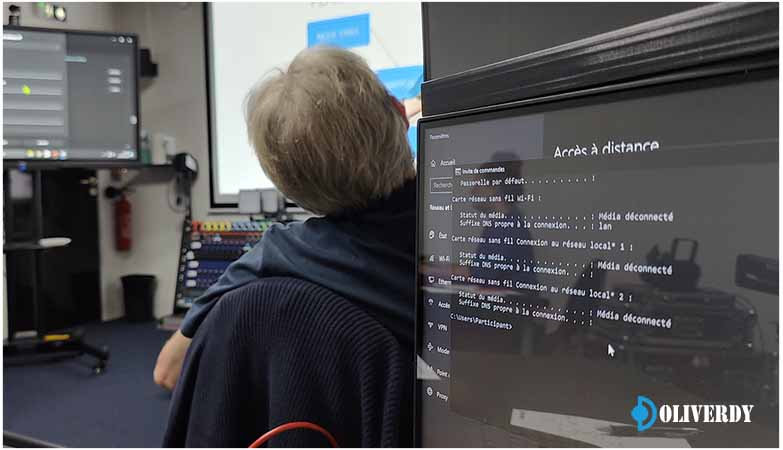 Requête Ping l'outil d'administration de réseau depuis la fenêtre d'invite de commande Windows