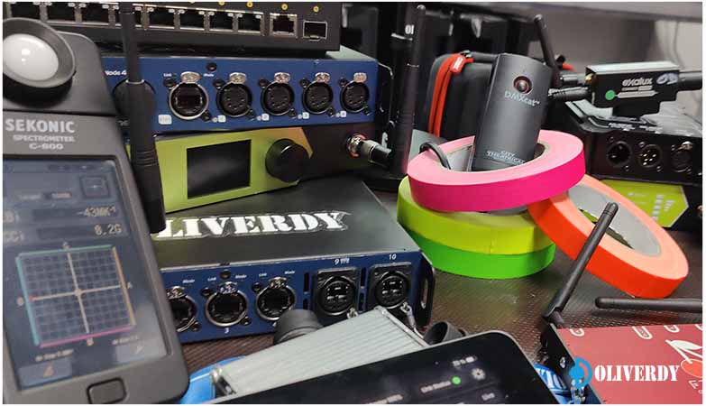 Une cellule Sekonic pour contrôler nos projecteurs Led en formation