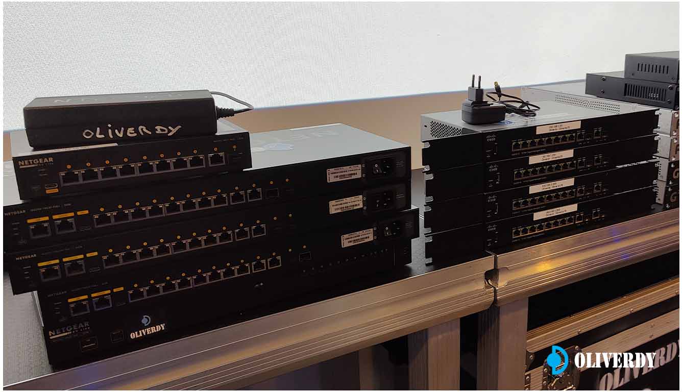 Atelier de formation sur switch Netgear avec configuration VLAN et QoS