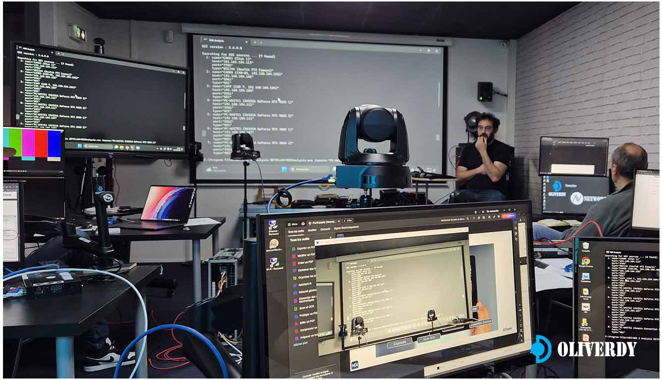 Recherche de panne sur réseau audiovisuel IP