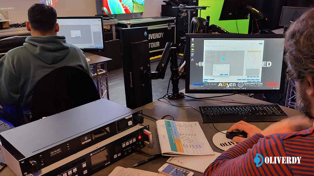 Formation contrôleurs Mur de Leds