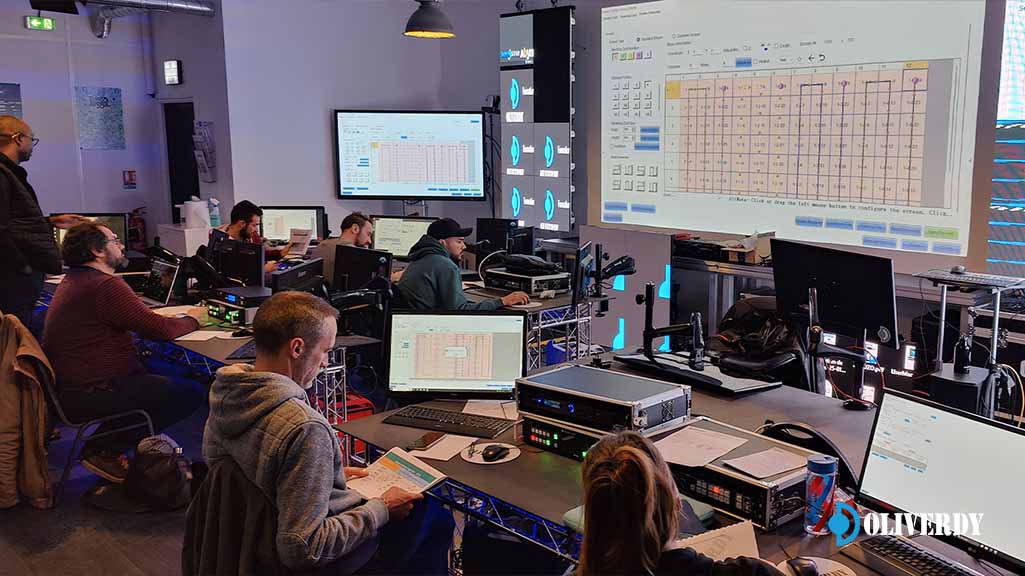 Formation technicien Mur Led