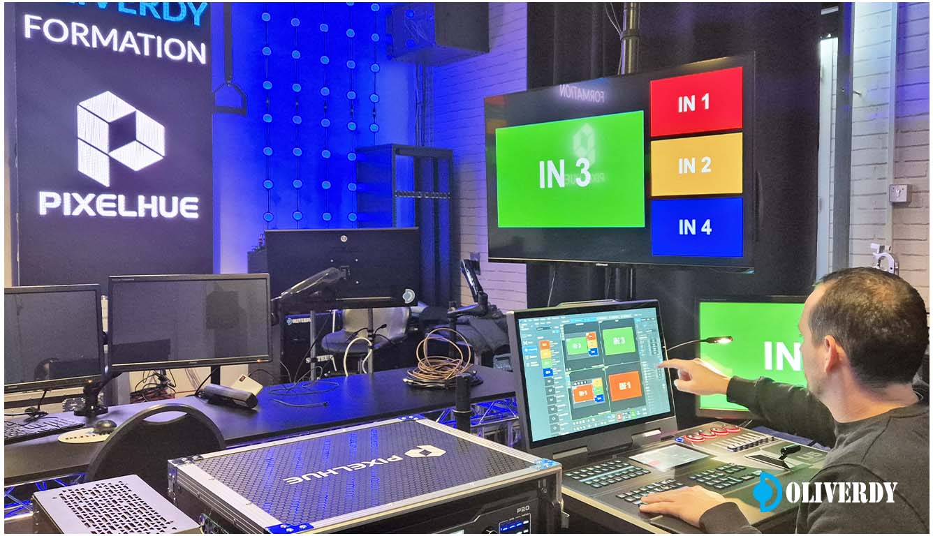 Création d’un setup MultiViewer avec PixelFlow - Affichage des flux vidéo