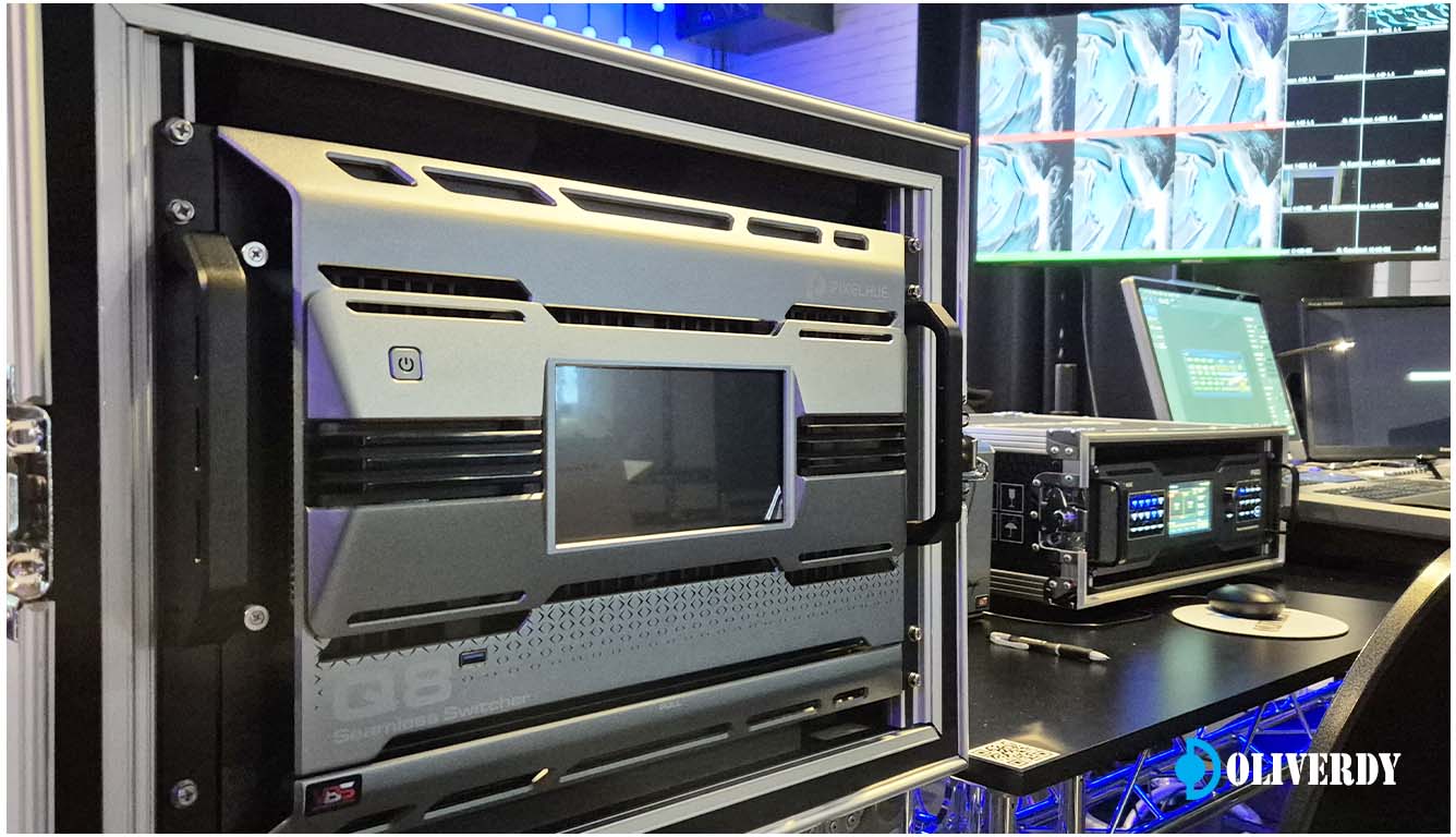 Session pratique sur le switcher PixelHue Q8 - Apprentissage des presets et transitions