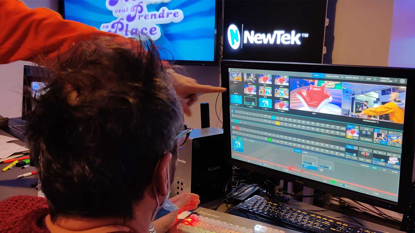 Formation réalisation sur TriCaster