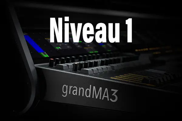 Formation grandMA3 Niveau 1 Découverte Oliverdy