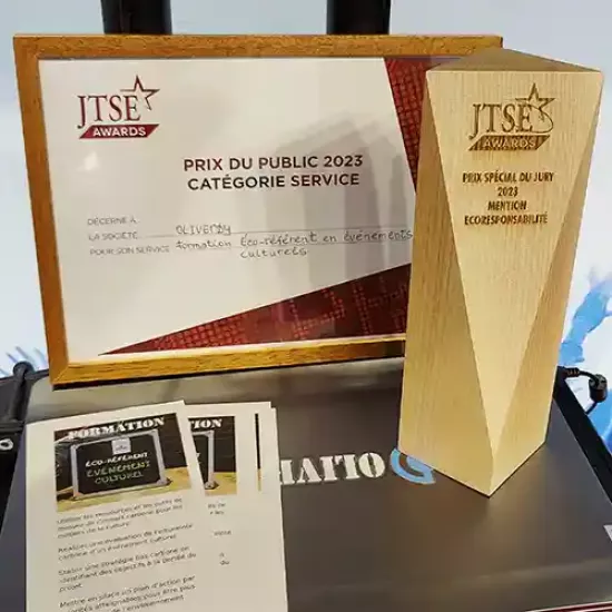 Prix Spécial du jury 2023 JTSE Mention écoresponsabilité