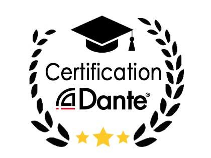 Formation Audio Dante certification