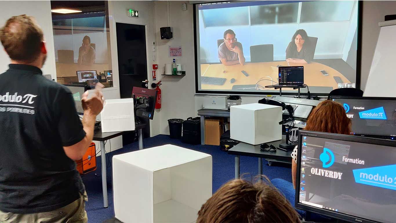 Visio avec Modulo Pi chez Oliverdy