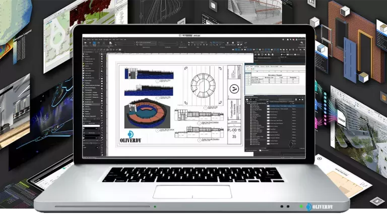 Interface Vectorworks — environnement de travail 2D 3D, formation Essentiel Oliverdy