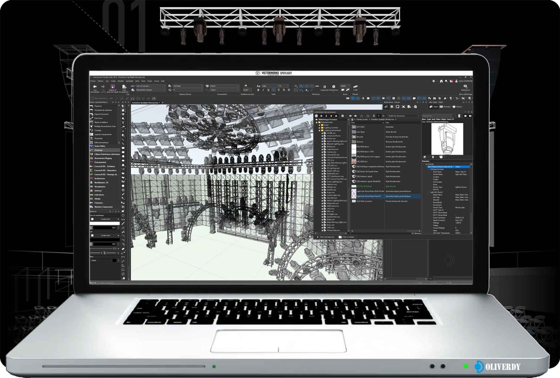 Formation Vectorworks Spotlight niveau 2