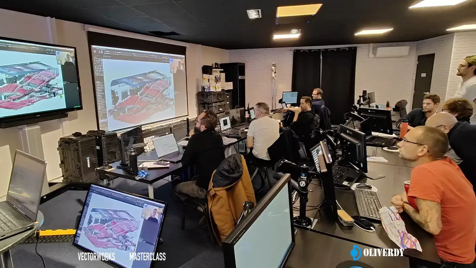 Travaux pratiques sur données terrain réelles Vectorworks