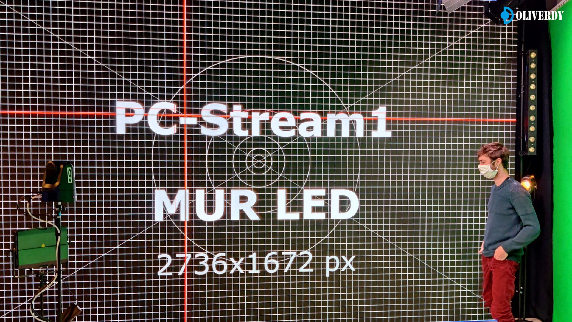 Mur Led studio XR
