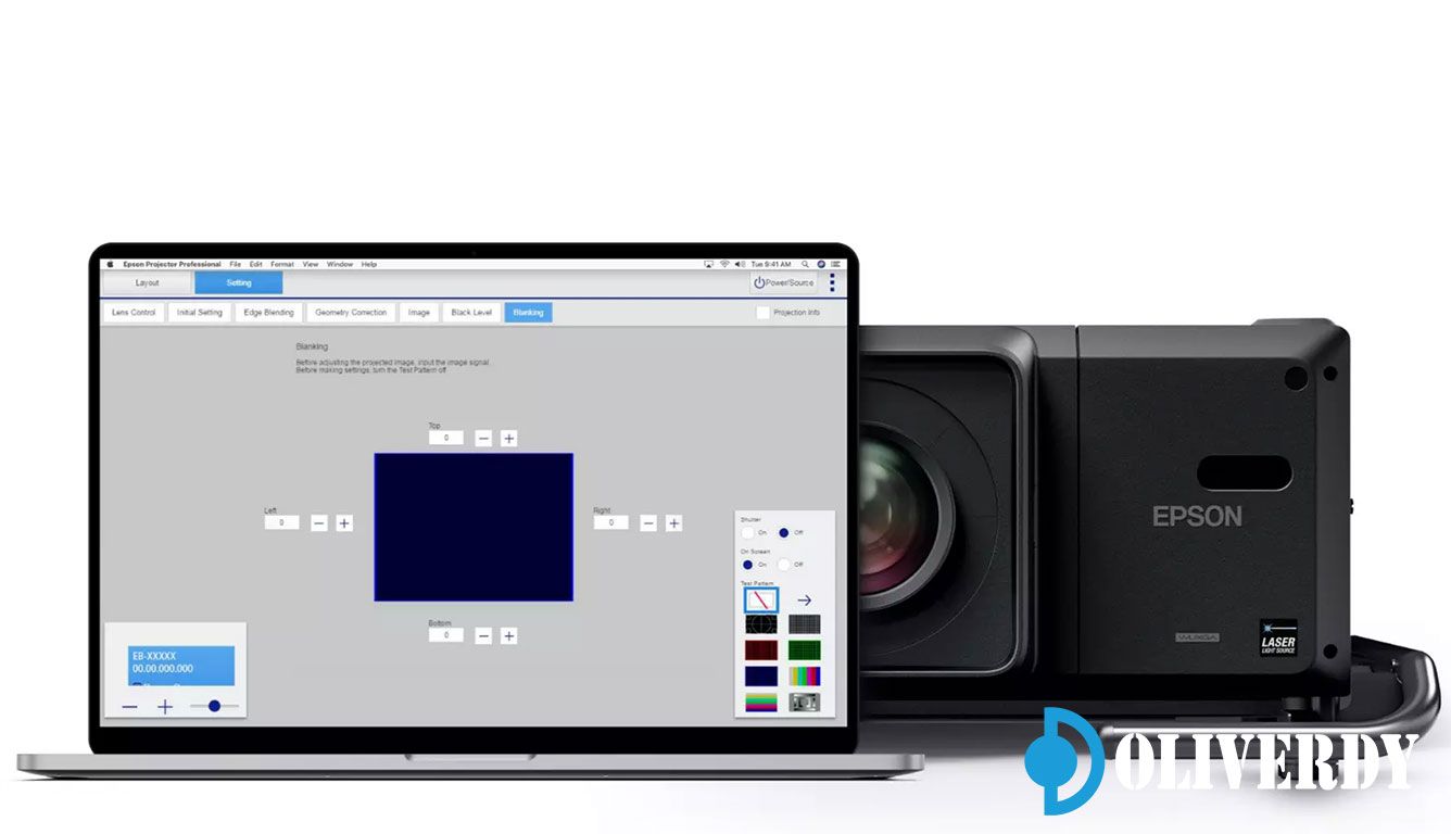 Videoprojection Soft Edge