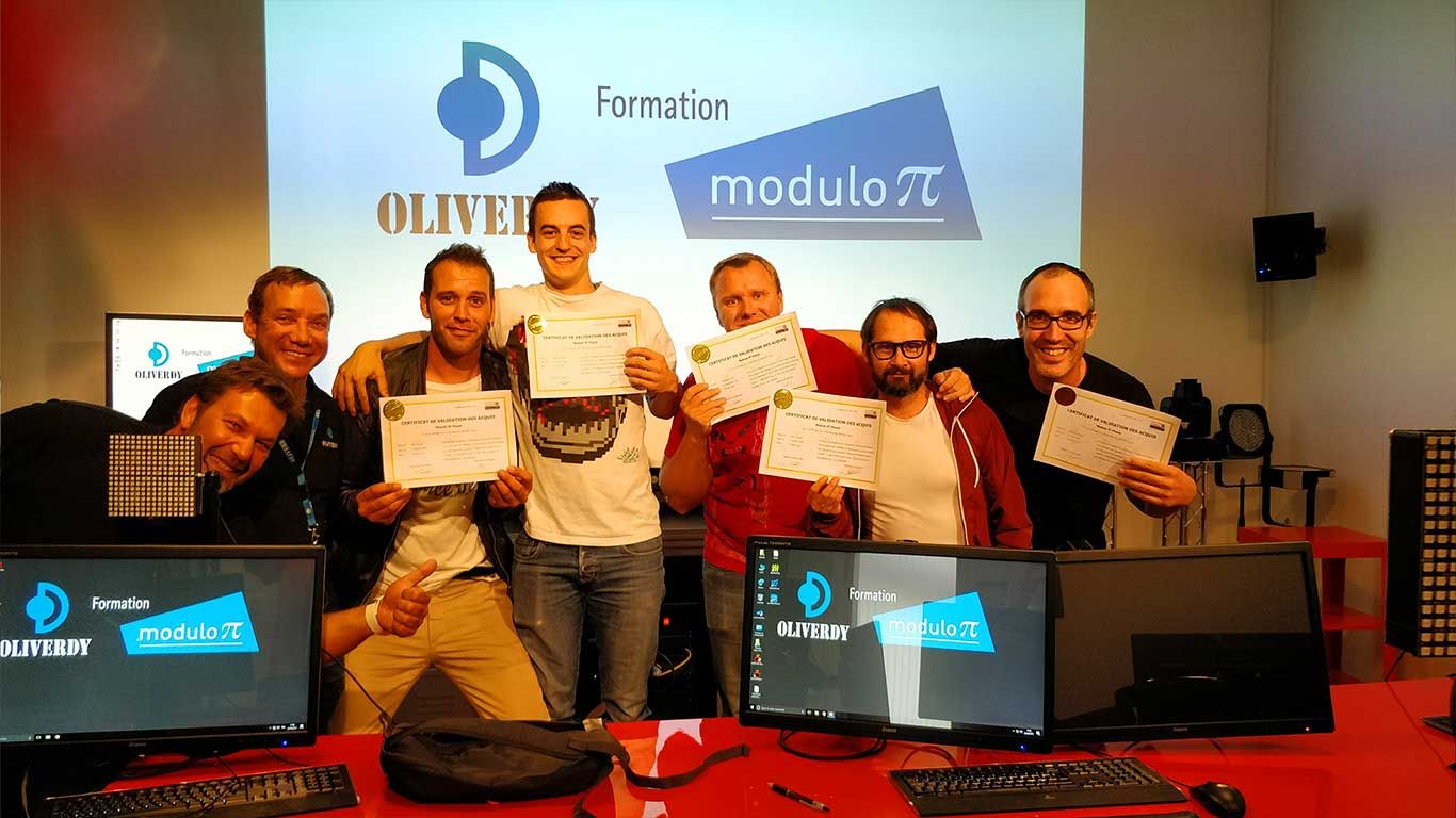 Modulo Pi chez Oliverdy depuis 2017