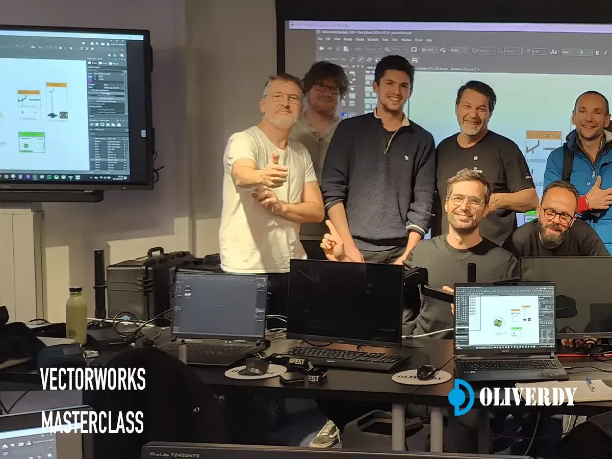 Masterclass Vectorworks — Braceworks avancé & Rigging structures complexes