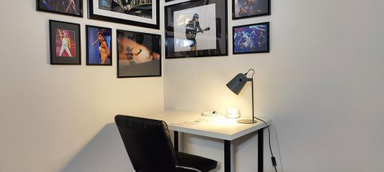 Hébergement Coloc'Oliverdy chambre Artist bureau