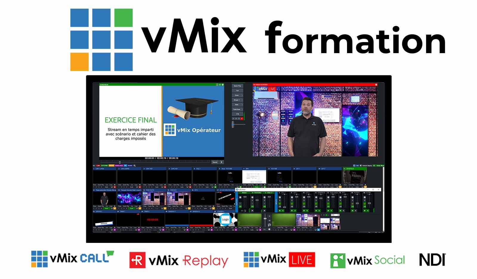 vMix Pro formation