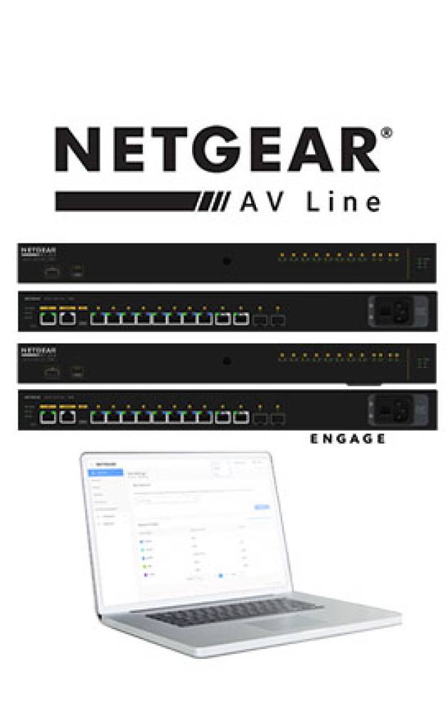 Formation Netgear AV line pro switch lumière