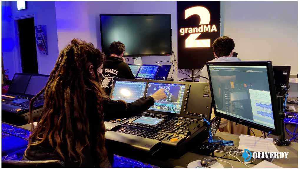 Patch de projecteurs sur GrandMA2 : Assignation des canaux DMX