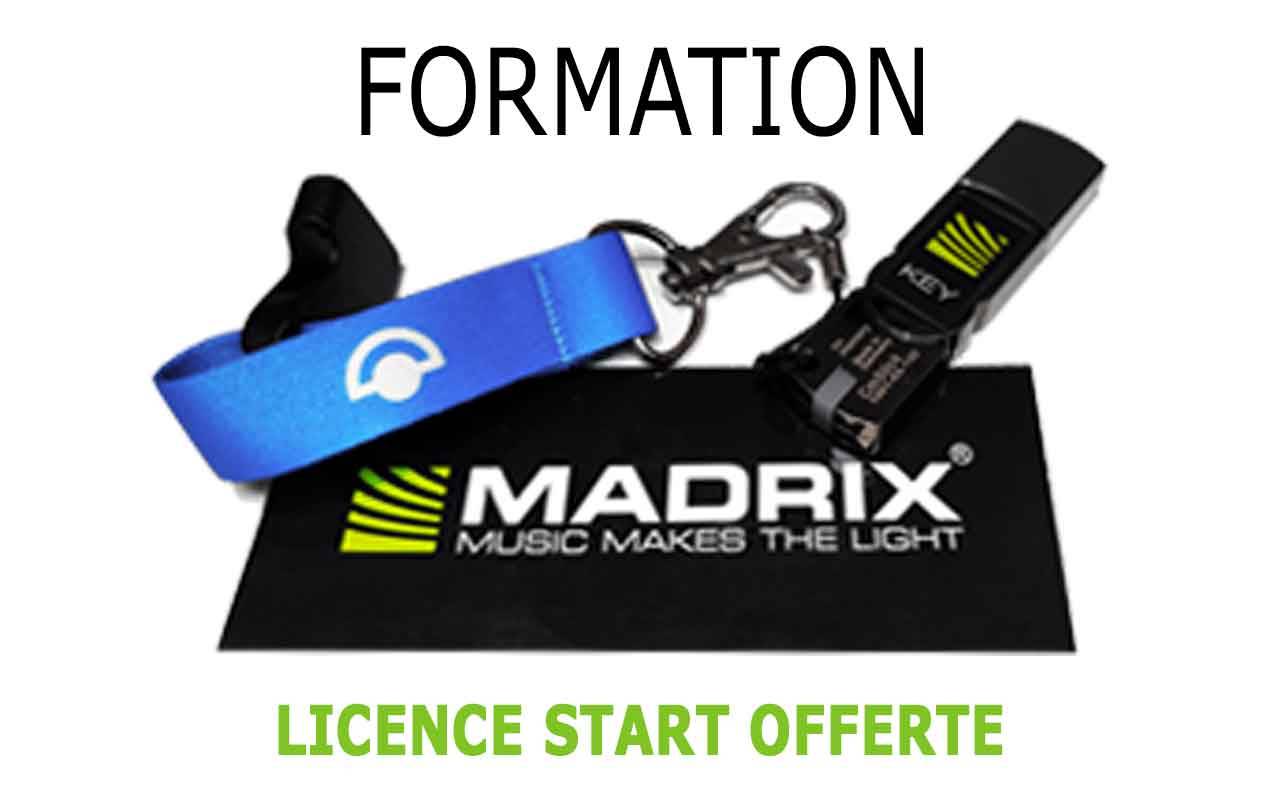 Inclure la licence Madrix Start dans nos formations