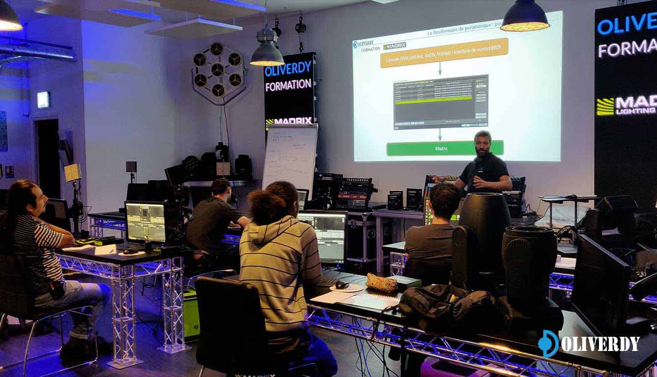 Formation Madrix pixel mapping Led