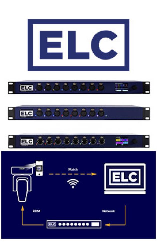 Formation ELC dmXLAN switch lumière