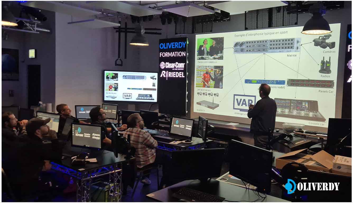 Formation Intercom Riedel Oliverdy – Panel RSP1216